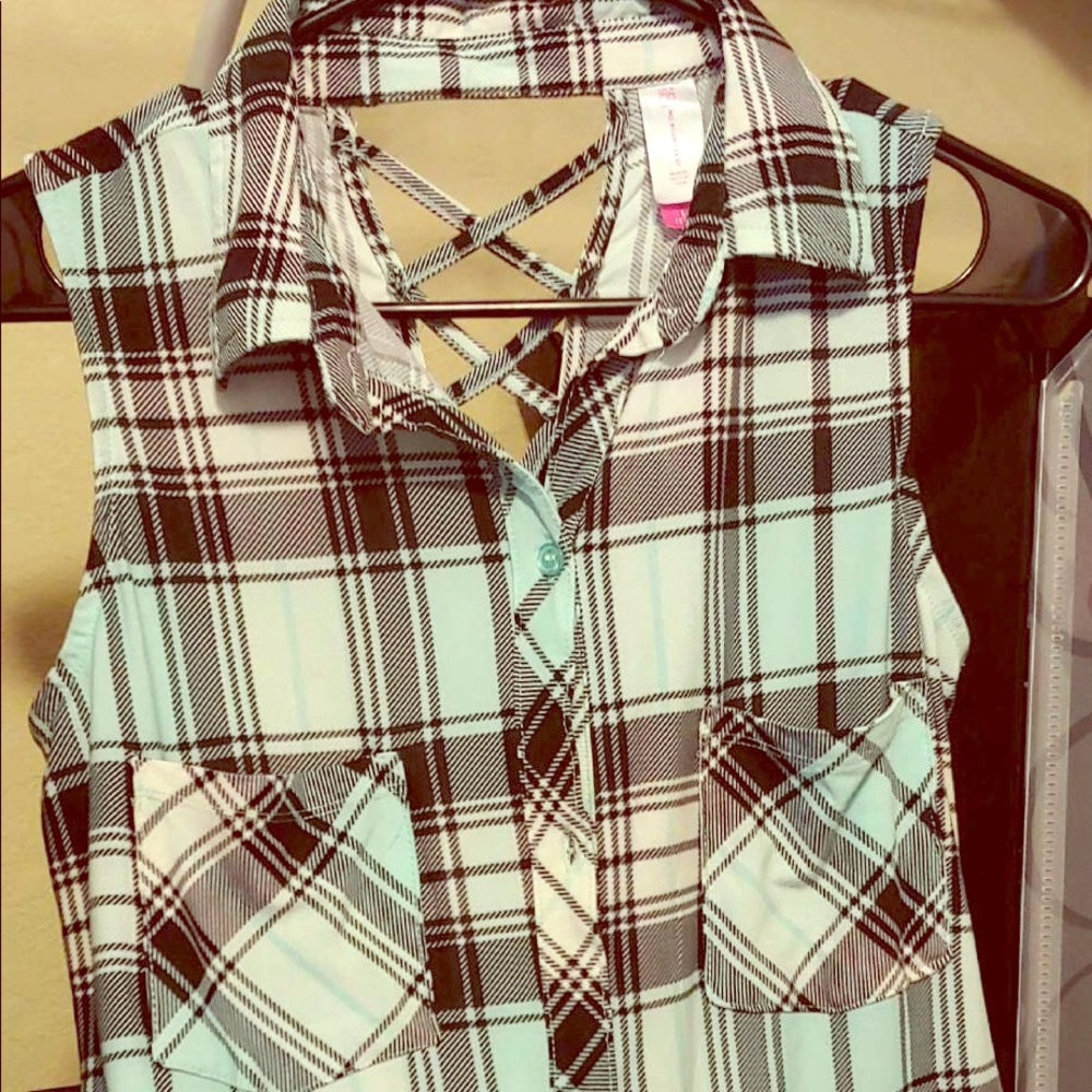 Cute Flannel Top